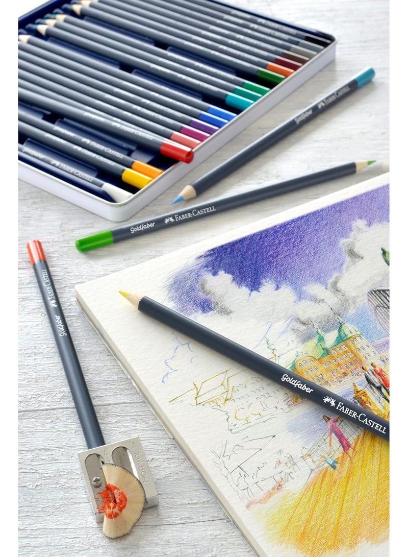 FABER-CASTELL Faber Castell-Goldfaber Color Pencils Set of 24 color - Image 4